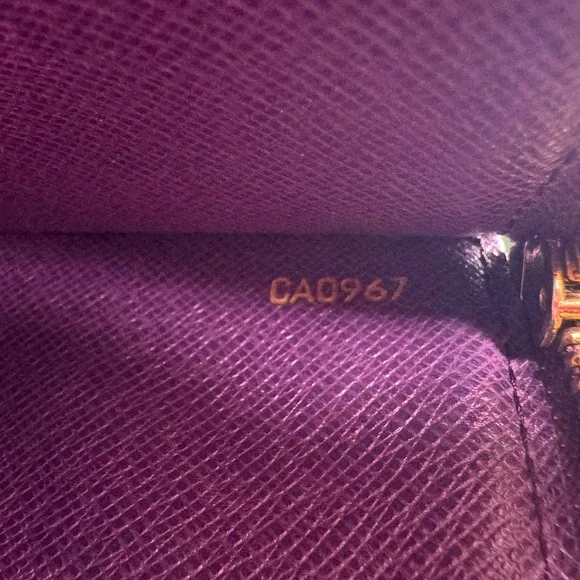 SOLD LV Yellow EPI Leather Long Wallet - Picture 9 of 12